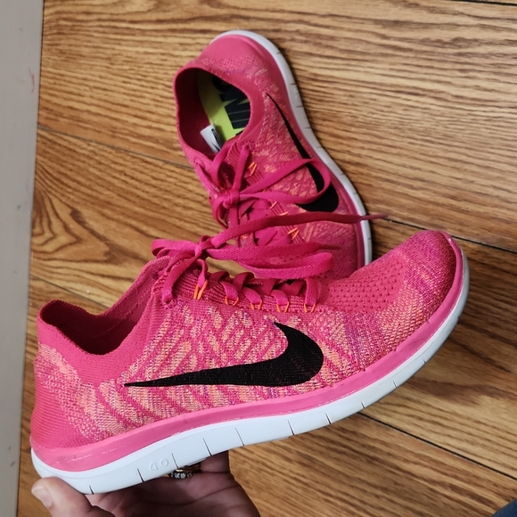 NIKE free 4.0 flyknit woman sneaker size 7 - Picture 9 of 10